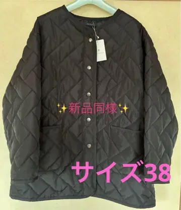 Bou Jeloud 퀼팅 자켓 블랙