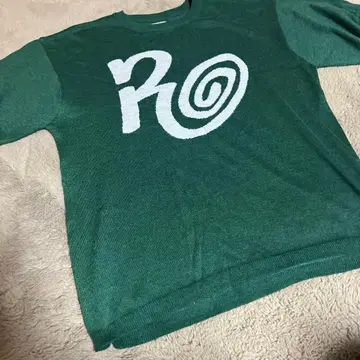 re_k by JUNRED / 모듬 아트 반팔 니트 풀오버