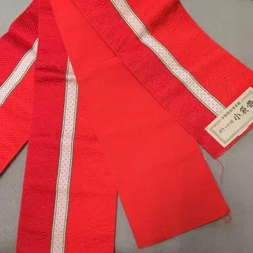 순수 실크 하카타 오리 반폭 오비 15