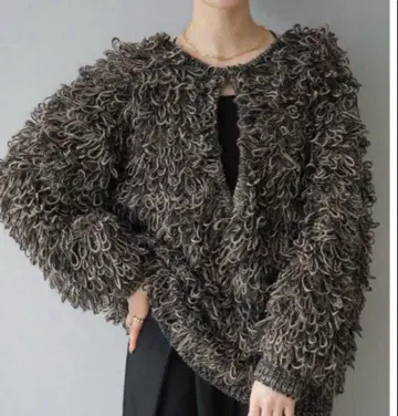 루프 긴팔 스웨터 F