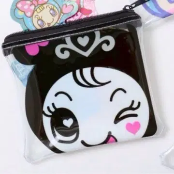 나루미야 메조 피아노 클리어 플랫 파우치 데비리 나루미야 해피 파크