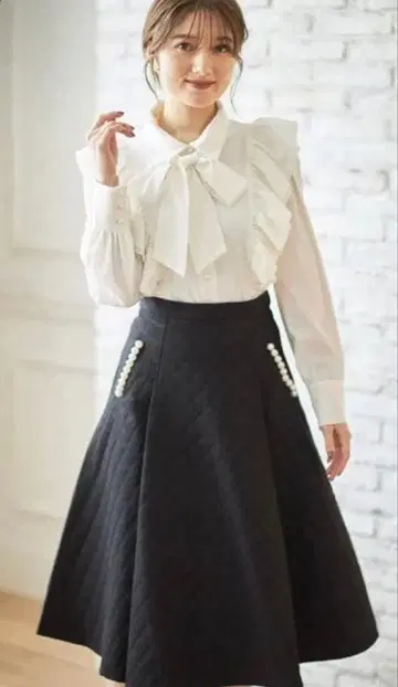 tocco closet 토코 펄 스커트