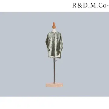 [ R&D.M.Co- ] SKETCH BOOK 백 버튼 롱 블라우스