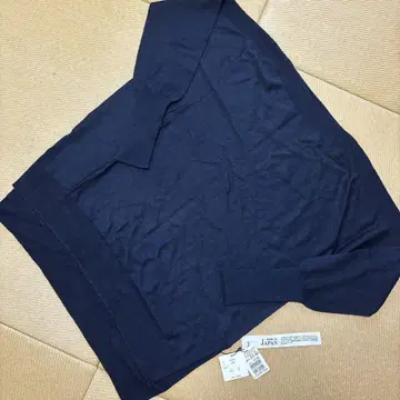 정가 1.6만 새상품 모 50% 스웨터 네이비 메이드 인 재팬