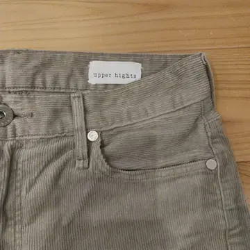 upper hights 코듀로이 팬츠 그레이 25