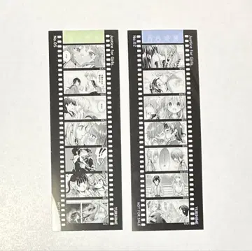 코믹 백합희전 구매 혜택 클리어 책갈피 2개 세트