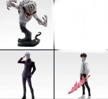 제일복권 주술회전0 라스트원상 A상 B상 피규어 3종 세트