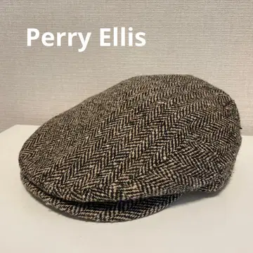 페리 엘리스 트위드 헤링본 헌팅