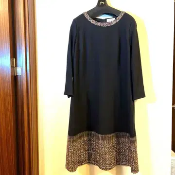 SCAPA 블랙 긴팔 원피스 44