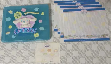 시나모롤 레터 케이스, 편지지, 씰 세트 헤이세이 레트로