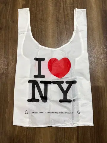 BAGGU I LOVE NY 에코백