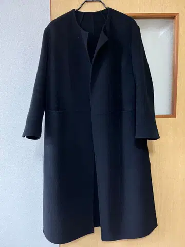 두지엠 클라세 victorian 리버 롱 노카라 코트 36