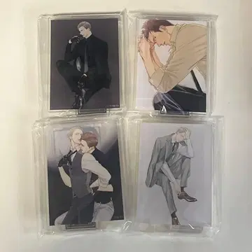 얀센 새는 날지 않는다 camos 명장면 아크릴 스탠드 4점