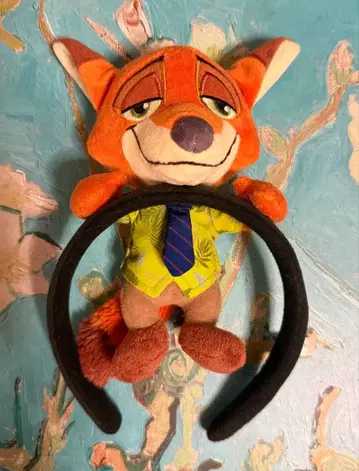 주토피아 닉 머리띠 디즈니