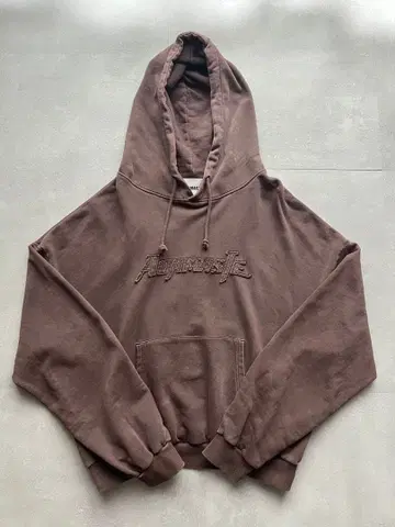 ADAMASTE 후드티 브라운