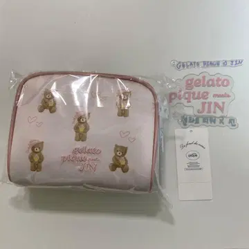 gelato pique meets JIN BEAR POUCH PINK