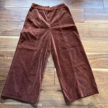 레리안 브라운 와이드 팬츠