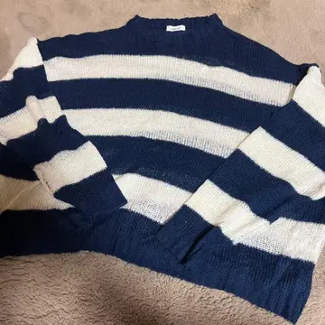 ONCILY 온셰리 스트라이프 니트 스웨터 긴팔