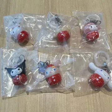 [ 익명 배송 ] 딸기 메지루시 액세서리 전 6종 컴플리트