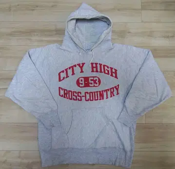 Champion 리버스 위브 후디 90s 삼단 아치 캡슐