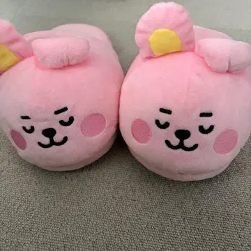 BT21 COOKY 쿠키 한정판 아베일 슬리퍼 룸슈즈