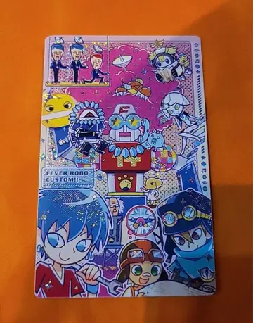 팝픈뮤직 카드 커넥트 팝픈 최강 커스텀! 피버 로봇