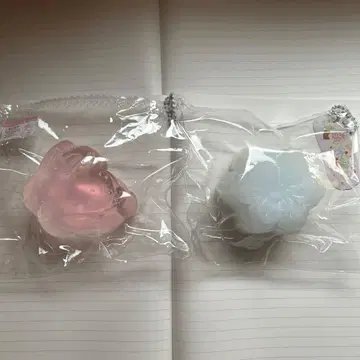 해외 스퀴즈 월병 세트 반짝반짝 토끼 파란 꽃 타바 스퀴즈 쪼물쪼물