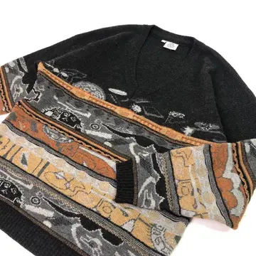 [ 90's ] ANVITO 울 혼방 V넥 니트 스웨터 / L