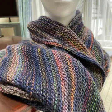 손뜨개질 니트 카레산스이 숄