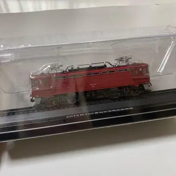 ED75 736 빨간색 N 게이지 철도 모형 케이스 포함