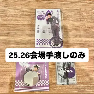 SnowMan 후카사와 타츠야 아크릴 스탠드 클리어 카드 거울 스티커