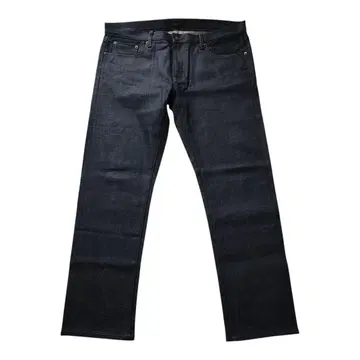 UNIQLO x KAIHARA 셀비지 리지드 데님 슬림 단종 모델 W38