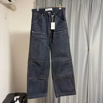 dairiku Rigid painter denim wide pants