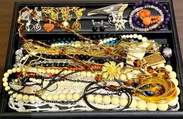 액세서리 버라이어티 세트 목걸이 귀걸이 브로치 팔찌 AK