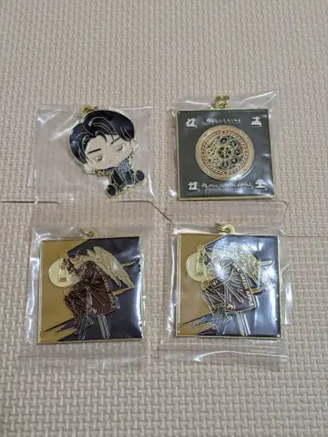 Mrs. GREEN APPLE 제일복권 F상 메탈 참 4개 세트