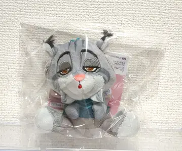 라운드원 한정판 주토피아2 므냐스야 마스코트 봉제 인형 파우버트