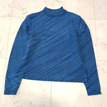 HANAE MORI 하나에모리 하이넥 울 니트 스웨터 M