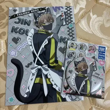 토겐안키 저지 메이드 코우고자키 진 캔뱃지 엽서