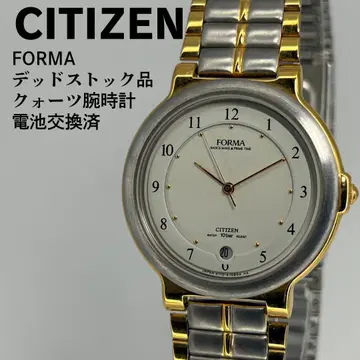 CITIZEN FORMA 손목시계 (쿼츠) 실버/골드