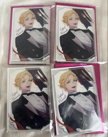 오토메이트 오토후유 큐피트 파라사이트 큐피파라 아크릴 스탠드 라울 4점