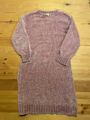 [ 새상품급 ] gelato pique 핑크 리브 룸웨어 원사이즈