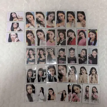 NiziU 리마 CD 매장 특전 트레이딩 카드 총 35장