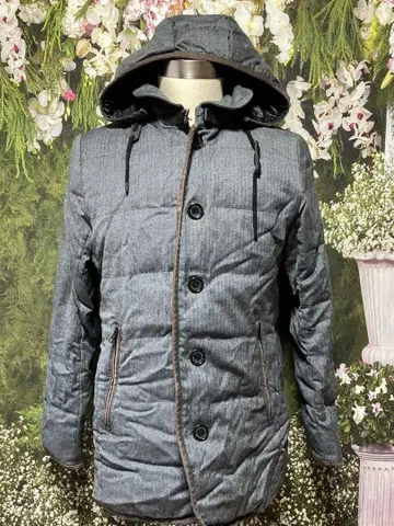 nano UNIVERSE 니시카와 다운 자켓 그레이 M 사이즈