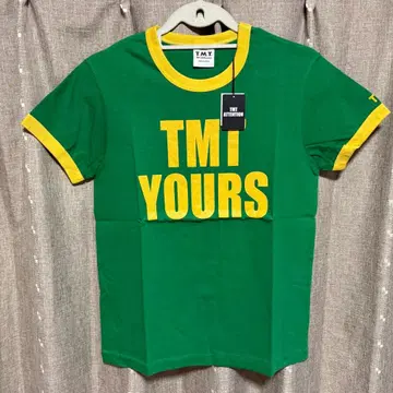 y122516 TMT 티셔츠 그린 프린트 S