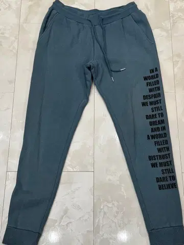 AZUL by moussy 조거 팬츠 M 블루 그레이