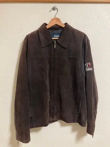 GEORGIA 조지아 돼지 가죽 자켓