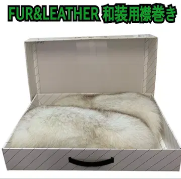FUR&LEATHER 일본 의류용 깃목도리