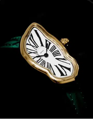 A-57/새상품 LAPHONT MELTING WATCH GOLD