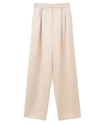 CLANE SATIN TUCK PANTS