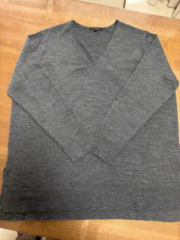 23구 빅 사이즈 46 V넥 스웨터 새상품급